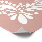 Poster Tile rose Talavera Fiesta Anniversaire Fête Bienve (Coin)