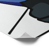 Poster Tiler au travail (Coin)