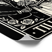 Poster Till Death Skeleton Love Couples Gothic Wedding Br (Coin)