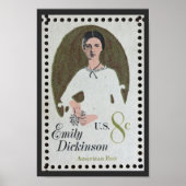 Poster Timbre Emily Dickinson (Devant)