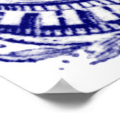 Poster Timbre-poste de Locomotive de 3 cents US de 1869 (Coin)