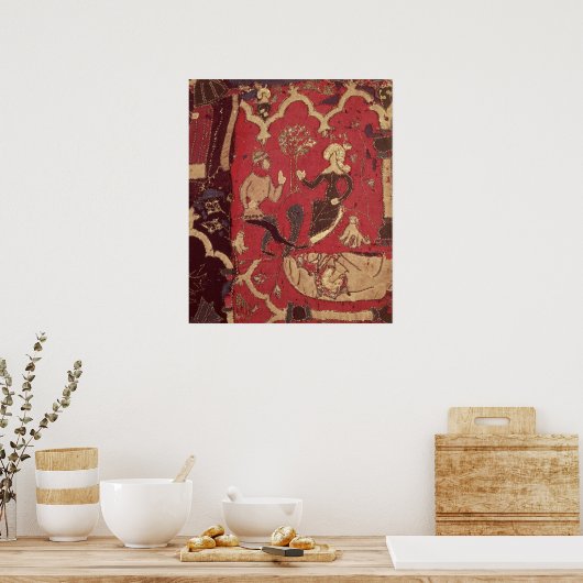 Poster Timbre représentant Tristan et Isolde (Cuisine)