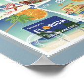 Poster Timbres de Floride (Coin)
