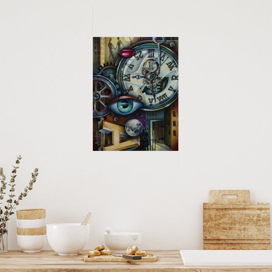 Poster 'Time' (Cuisine)