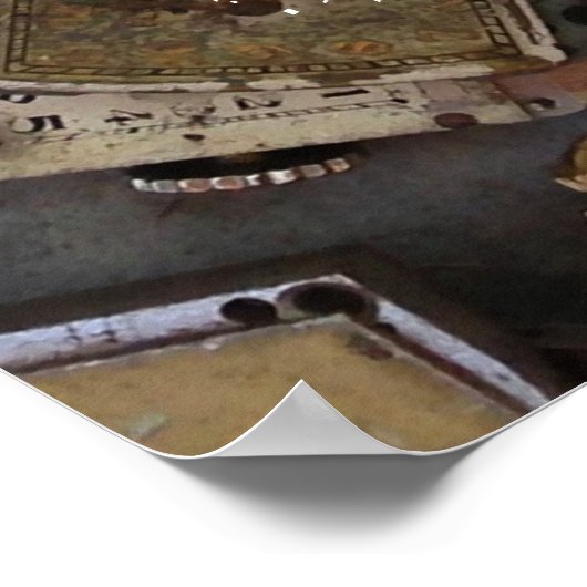 Poster Time and Tide Wait for No Man Quote (Coin)