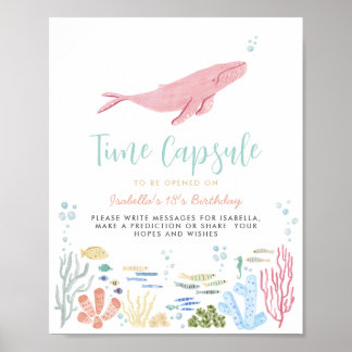 Poster Time Capsule Under The Sea