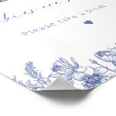 Poster Time For Tea baby shower Les bébés sont doux (Coin)