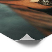 Poster Time Machine Jeune fille et tigre 80-1 (Coin)