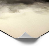 Poster Timeless Elegance In Smoky Portrait (Coin)