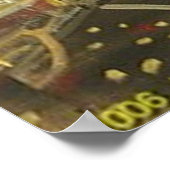 POSTER TIMES SQUARE FENDU (Coin)