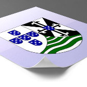 Poster Timor portugais, Timor oriental (Coin)