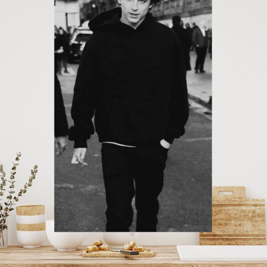 Poster timothee chalamet marche (Cuisine)