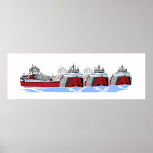 Poster Tin Stacker AAA Trio