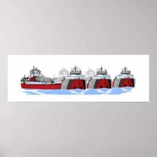 Poster Tin Stacker AAA Trio