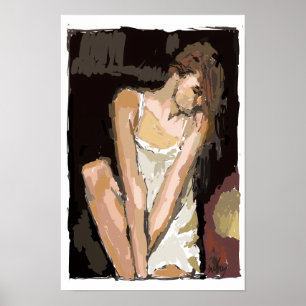 Poster Tina dans Degas Mood