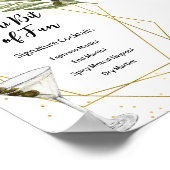 Poster Tini Bit Of Fun Signature Cocktails Sign (Coin)