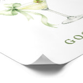 Poster Tini Élégant Un  Jeu pour Baby Shower Devinez Comb (Coin)