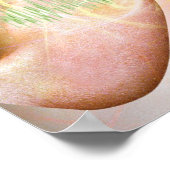 Poster Tinnitus, illustration conceptuelle d'ordinateur. (Coin)