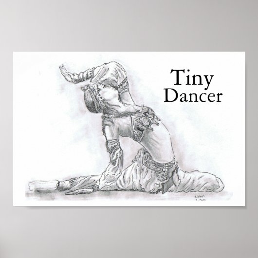 POSTER TINY DANCER (Devant)