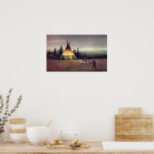 Poster TIPI LIGHTS par SHARON SHARPE (Cuisine)