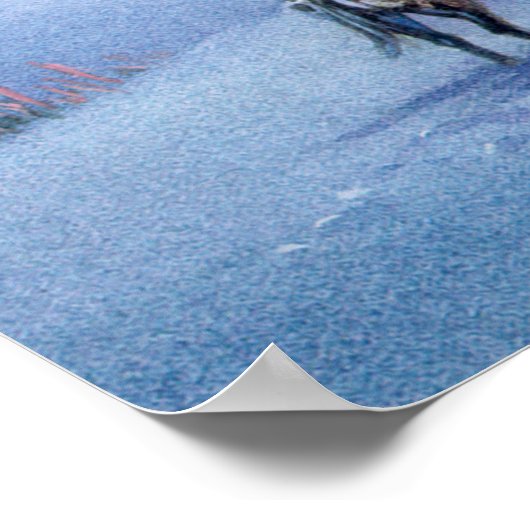 Poster TIPI WINTER APPALOOSA par SHARON SHARPE (Coin)