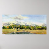 Poster TIPIS D'AUTOMNE par SHARON SHARPE (Devant)