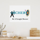 Poster Tir à arc TOP (Cuisine)