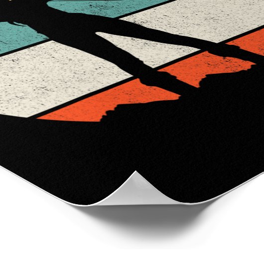 Poster Tir à l'arc de chasse à la boue (Coin)