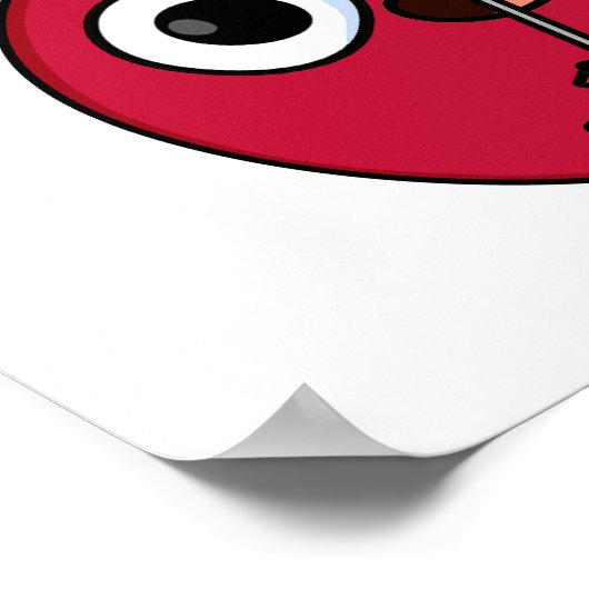 Poster Tir à l'arc Funny Fruit à l'arc (Coin)