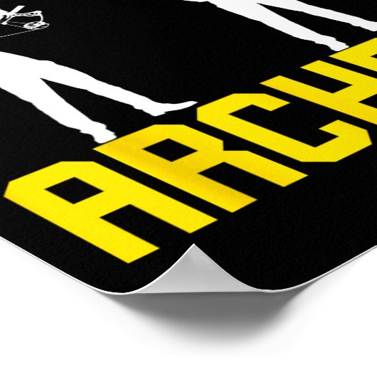 Poster Tir à l'arc traditionnel (Coin)