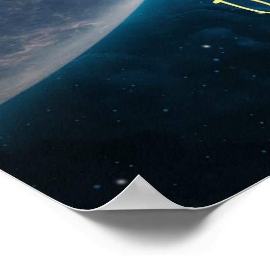 Poster Tir pour la lune (Coin)