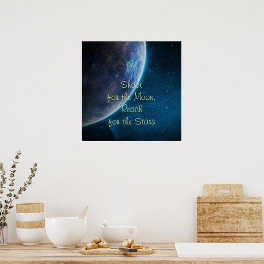 Poster Tir pour la lune (Cuisine)