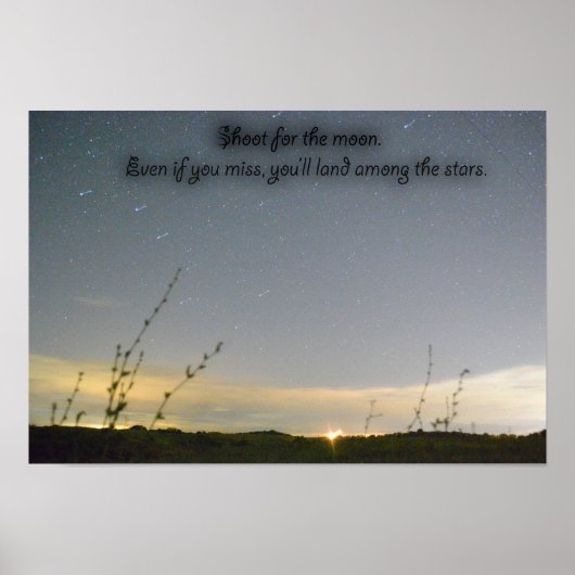 Poster Tir pour les étoiles (Devant)