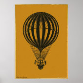 Poster Tirage au crayon à air chaud très ancien (Devant)