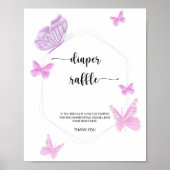 Poster Tirage au sort de couche papillon (Devant)