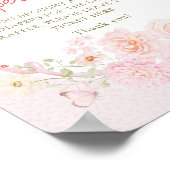 Poster Tirage au sort de couche pour fille Love Bug Bow (Coin)