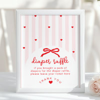 Tirage au sort de couche Sweetheart Baby Shower Ru