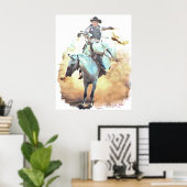 Poster tirage bronc (Bureau à domicile)