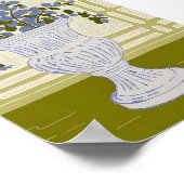 Poster Tirage Classique avec Branches d'Eucalyptus Impres (Coin)