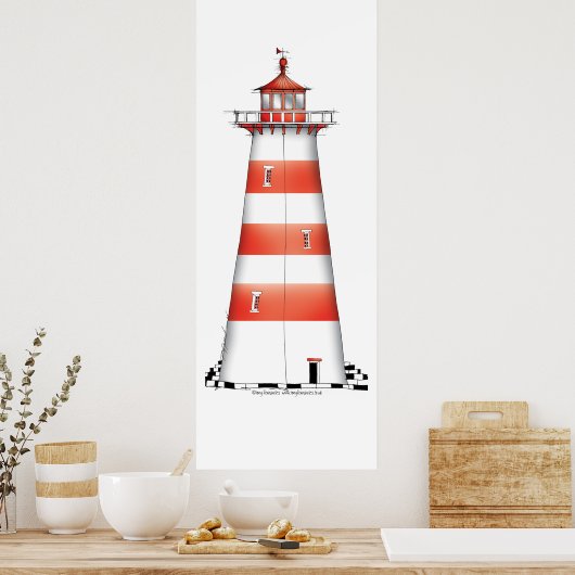 Poster tirage d'art de phare 2, tony fernandes (Cuisine)