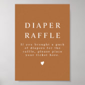 Poster Tirage de couches MIA Boho Terracotta Brûlé Orange (Devant)