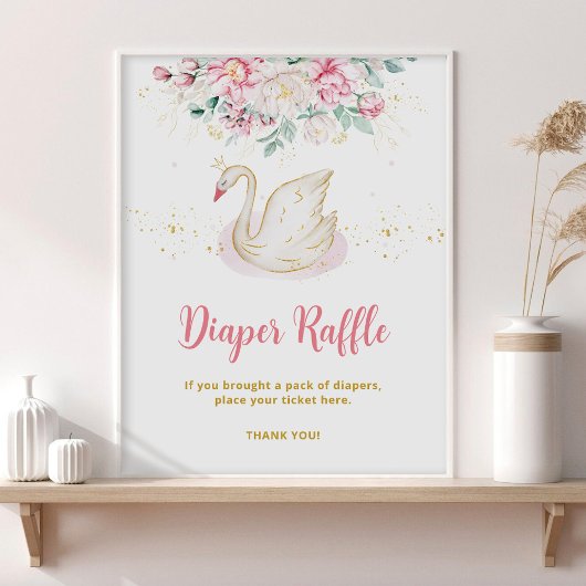Poster Tirage de Couches Princesse Cygne