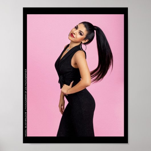 Poster Tirage de portefeuille de bordure Hollywood (ou té (Devant)