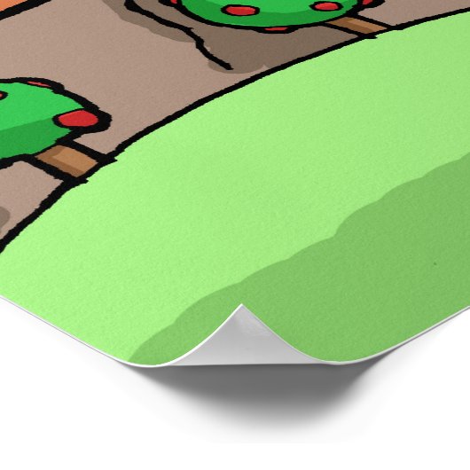 Poster tirage robotlands 01 (Coin)