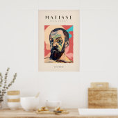 Poster Tirages d'art de Matisse - Autoportrait expressif (Cuisine)
