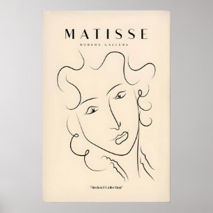 Poster Tirages d'art Matisse - Visage de femmes en art li