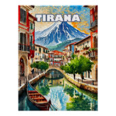 Poster Tirana s'épanouit, joyau des Balkans (Devant)