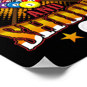 Poster Tirer Et Tirer Billard Joueur De Billard (Coin)