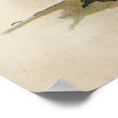 Poster Tirer le Citrouille vers le haut à flanc de collin (Coin)