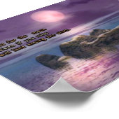 Poster tirer pour la lune (Coin)